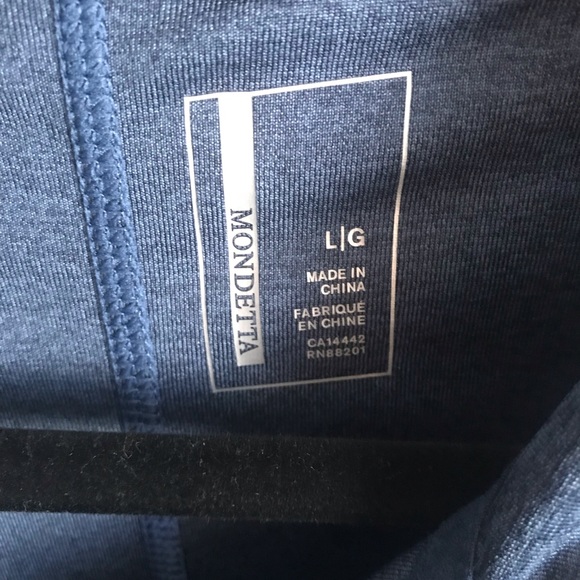 Mondetta activewear zip-up size large - Picture 2 of 8